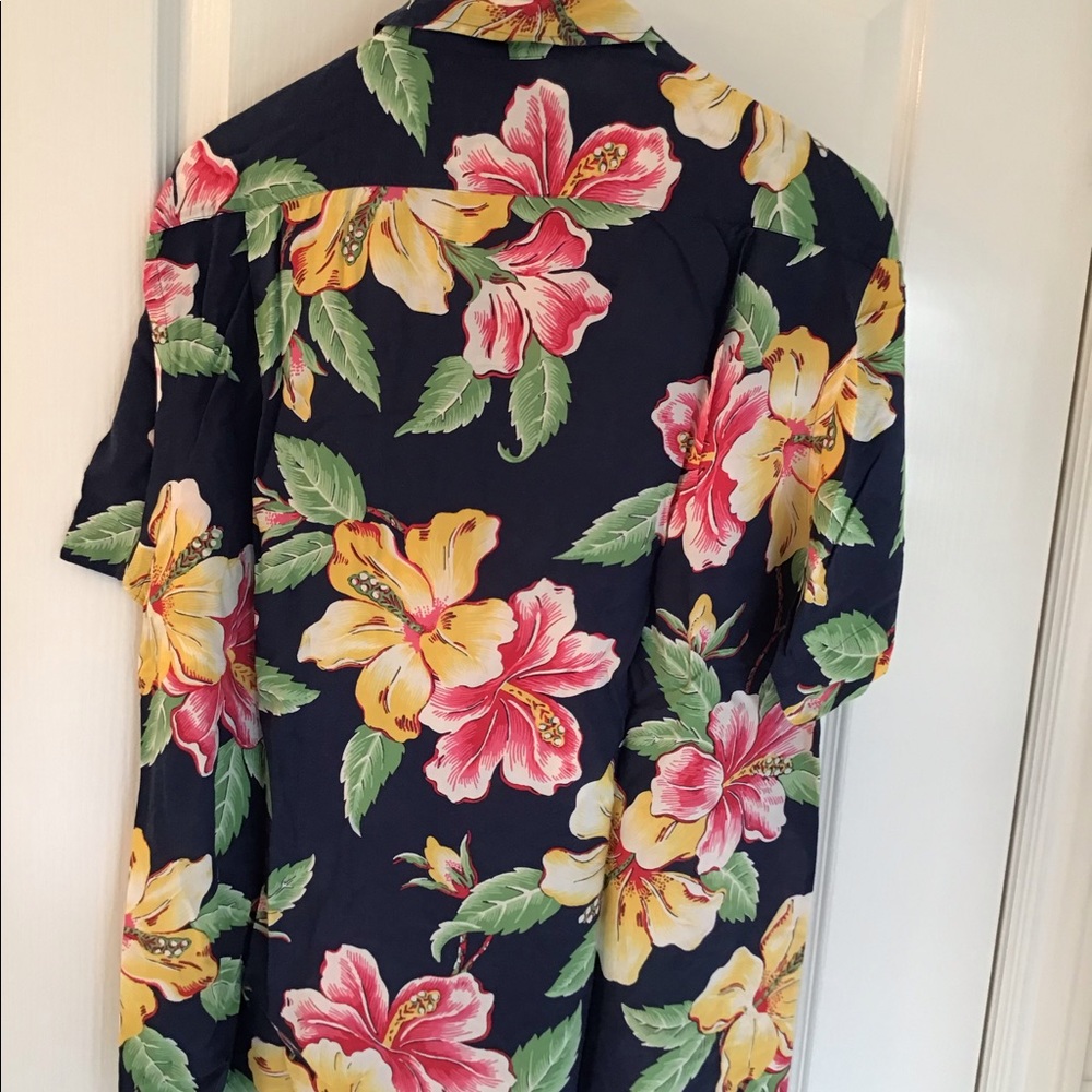 Ralph Lauren Beautiful and soft viscose floral shirt, Large, just gorgeous!